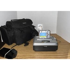 Kodak EasyShare C653 6.1MP Digital Camera Series 3 Printer Dock & Case Working